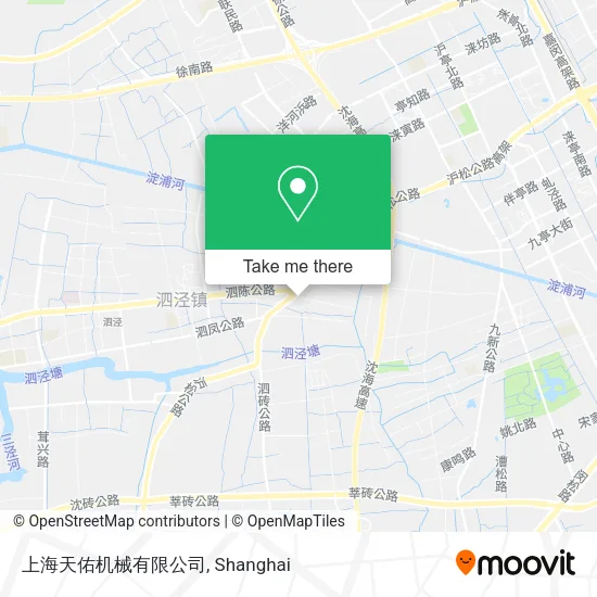上海天佑机械有限公司 map