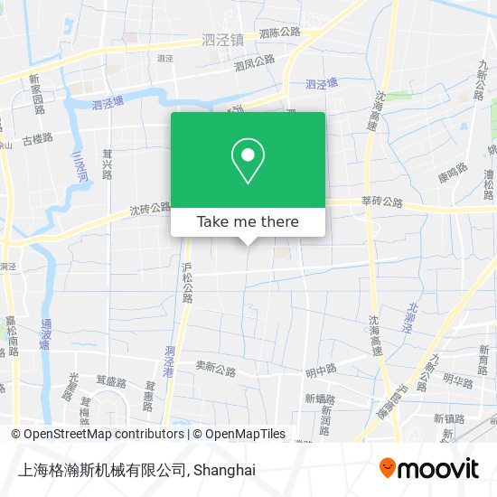 上海格瀚斯机械有限公司 map