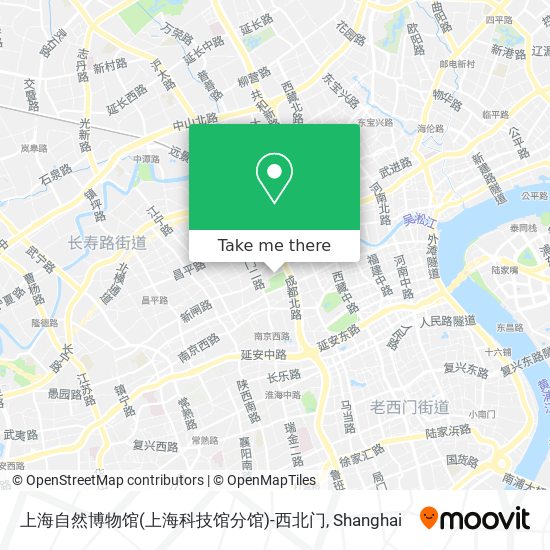 上海自然博物馆(上海科技馆分馆)-西北门 map