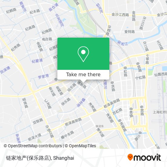 链家地产(保乐路店) map