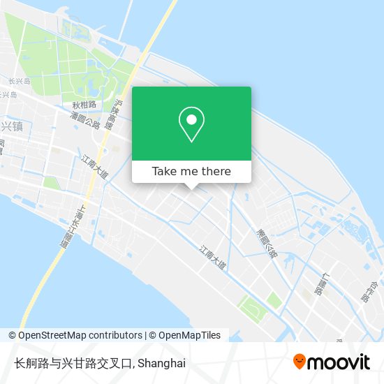 长舸路与兴甘路交叉口 map