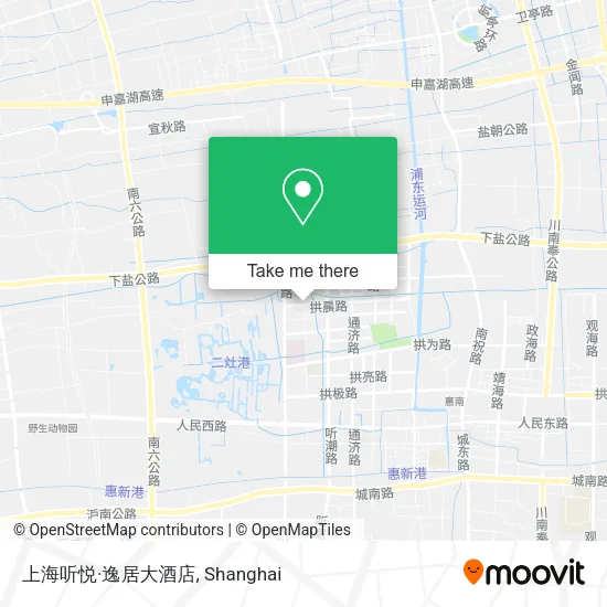 上海听悦·逸居大酒店 map