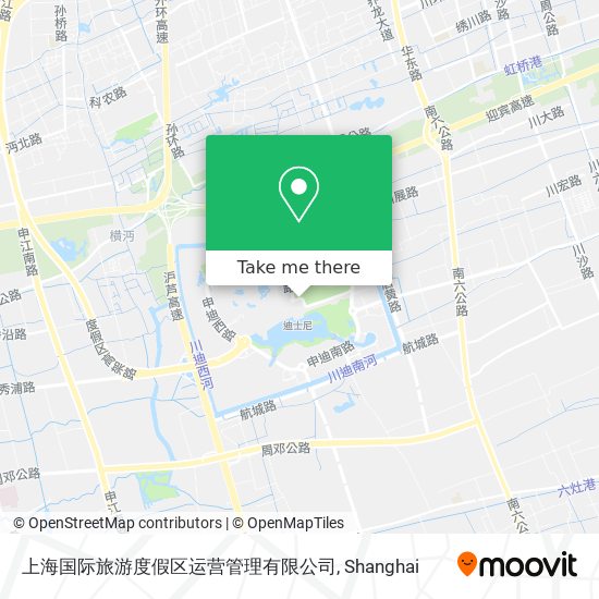 上海国际旅游度假区运营管理有限公司 map