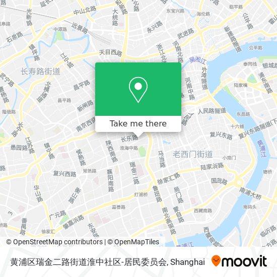 黄浦区瑞金二路街道淮中社区-居民委员会 map