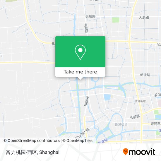 富力桃园-西区 map