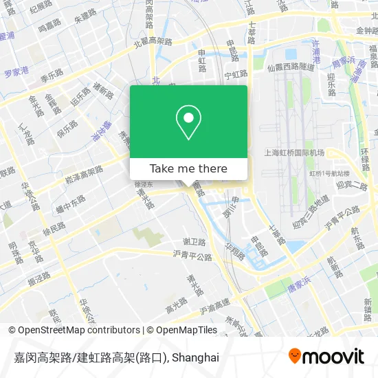 嘉闵高架路/建虹路高架(路口) map