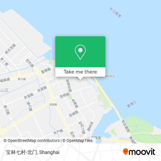 宝林七村-北门 map