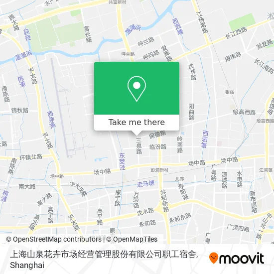 上海山泉花卉市场经营管理股份有限公司职工宿舍 map