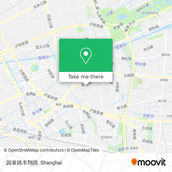 园泰路丰翔路 map