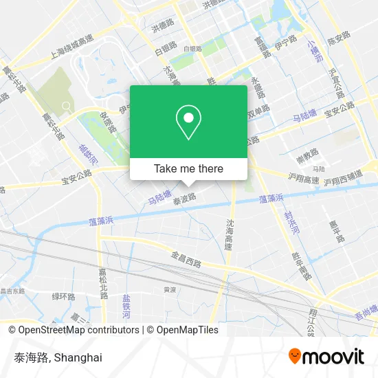 泰海路 map