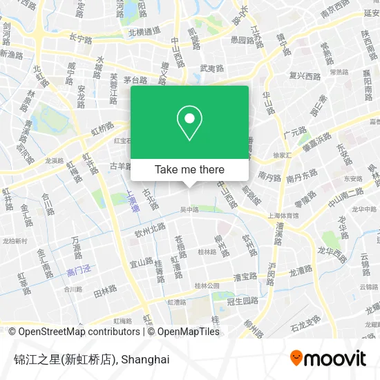 锦江之星(新虹桥店) map