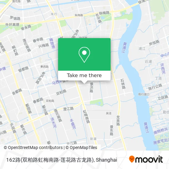 162路(双柏路虹梅南路-莲花路古龙路) map