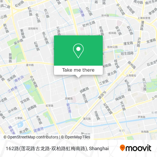 162路(莲花路古龙路-双柏路虹梅南路) map