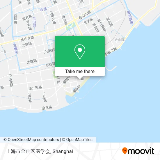 上海市金山区医学会 map