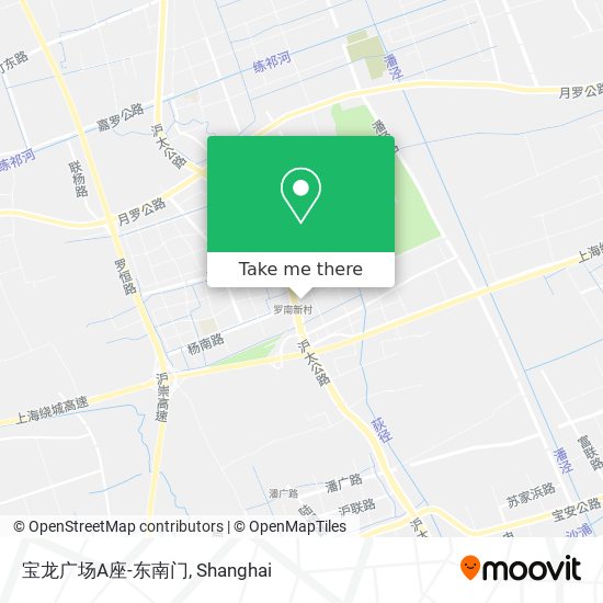 宝龙广场A座-东南门 map