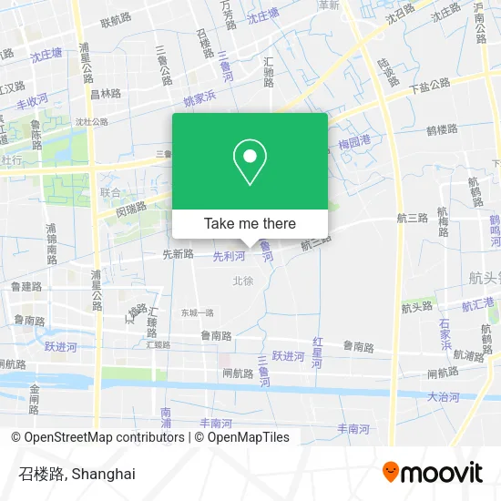 召楼路 map