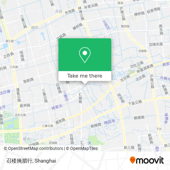 召楼腌腊行 map
