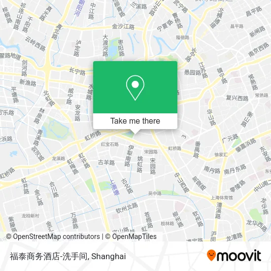 福泰商务酒店-洗手间 map