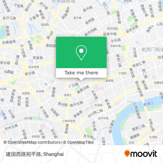 建国西路宛平路 map