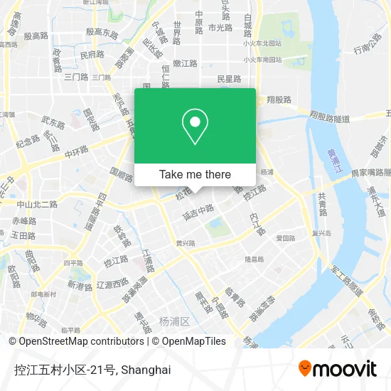 控江五村小区-21号 map