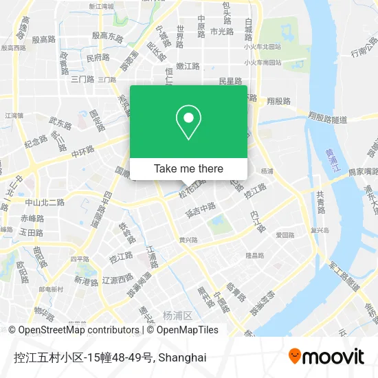 控江五村小区-15幢48-49号 map