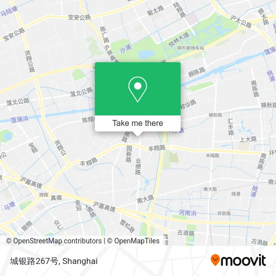 城银路267号 map