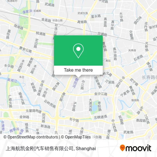 上海航凯金刚汽车销售有限公司 map