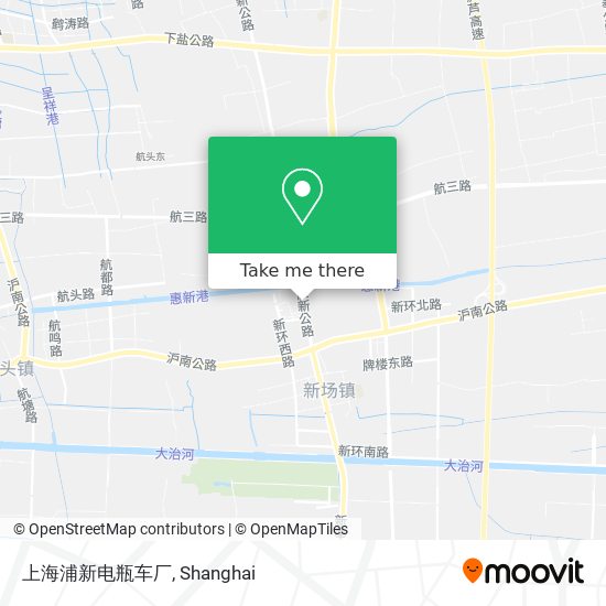 上海浦新电瓶车厂 map