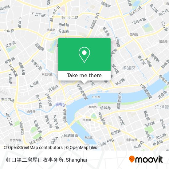虹口第二房屋征收事务所 map