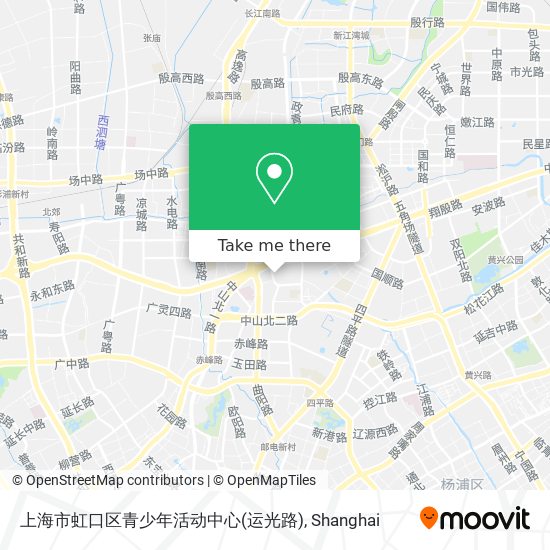 上海市虹口区青少年活动中心(运光路) map