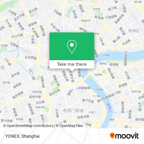 YONEX map
