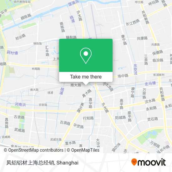 凤铝铝材上海总经销 map