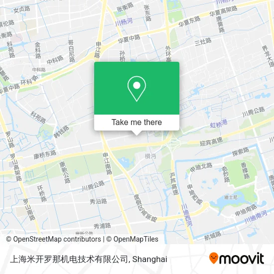 上海米开罗那机电技术有限公司 map