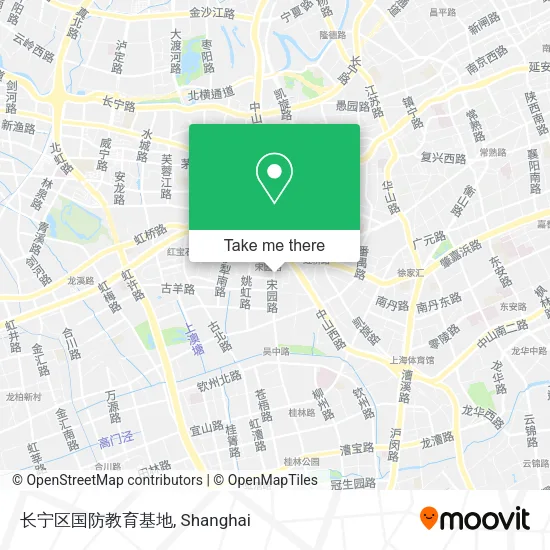 长宁区国防教育基地 map