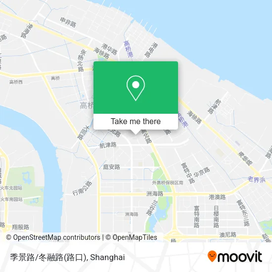 季景路/冬融路(路口) map