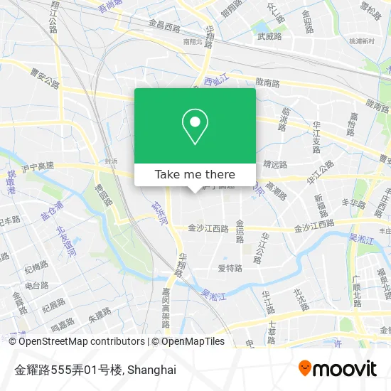 金耀路555弄01号楼 map