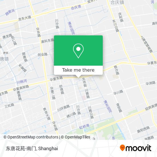 东唐花苑-南门 map