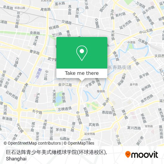 巨石达阵青少年美式橄榄球学院(环球港校区) map