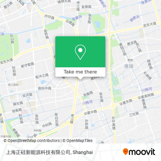 上海正硅新能源科技有限公司 map