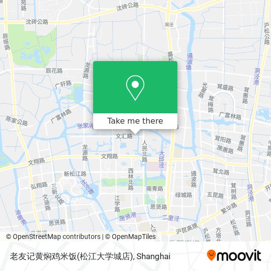 老友记黄焖鸡米饭(松江大学城店) map