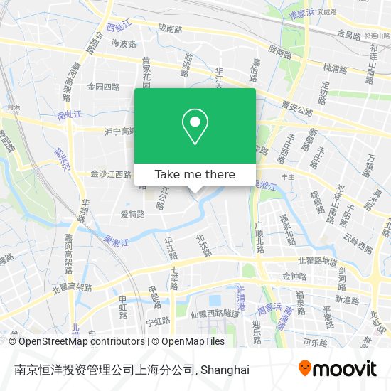 南京恒洋投资管理公司上海分公司 map