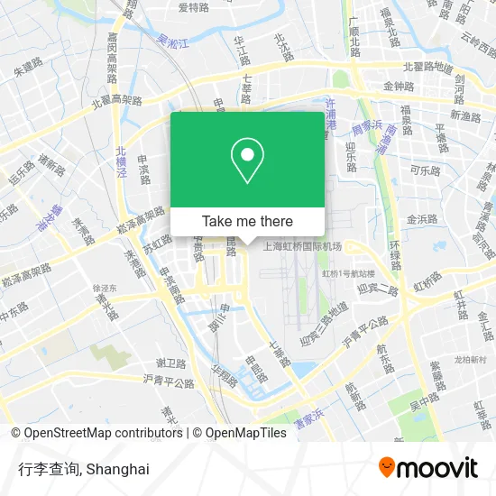 行李查询 map