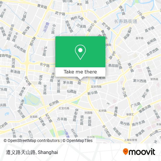 遵义路天山路 map