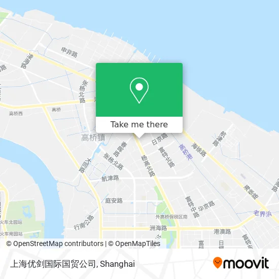 上海优剑国际国贸公司 map