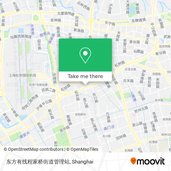 东方有线程家桥街道管理站 map
