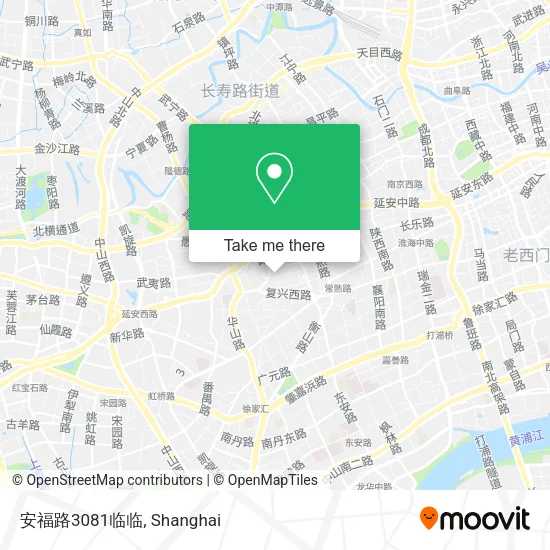 安福路3081临临 map