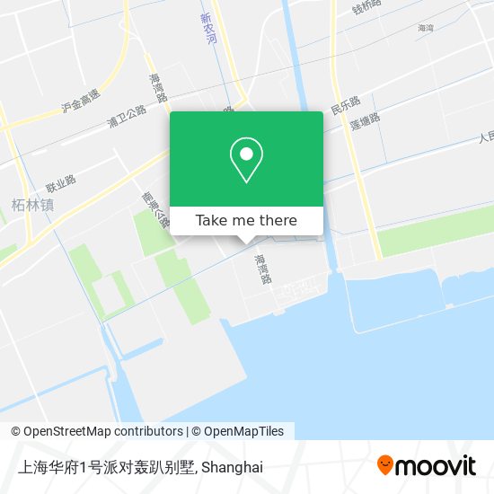 上海华府1号派对轰趴别墅 map