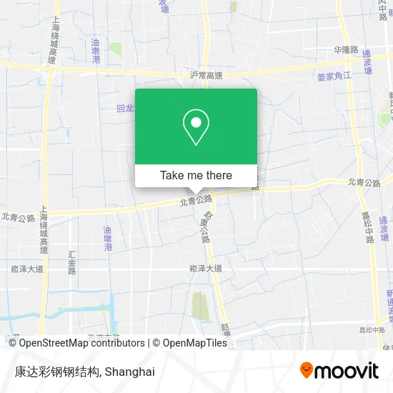 康达彩钢钢结构 map