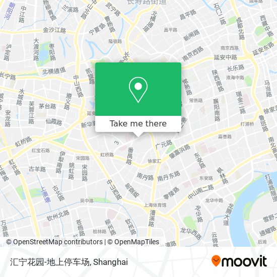 汇宁花园-地上停车场 map