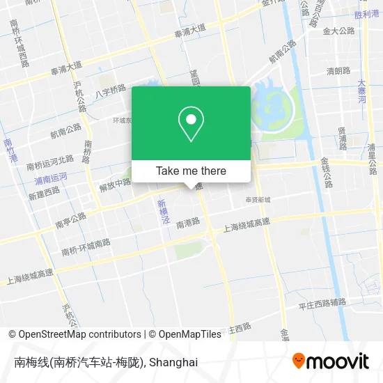 南梅线(南桥汽车站-梅陇) map